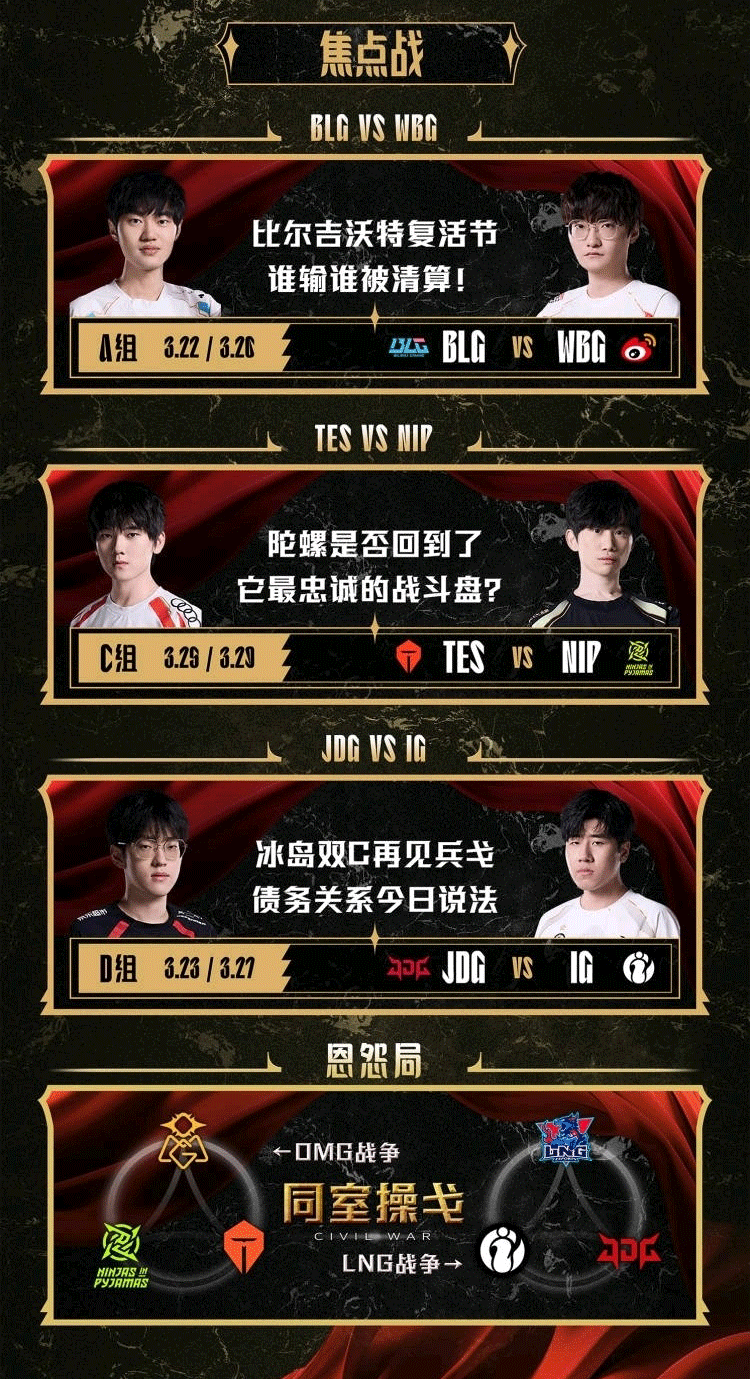 逆天！網(wǎng)友惡搞LPL第二賽段海報：春風又綠僵男岸 明月何時把手還？